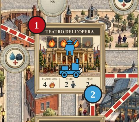 Spegnimento sulla mappa